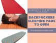 Sleeping Pads for Backpackers